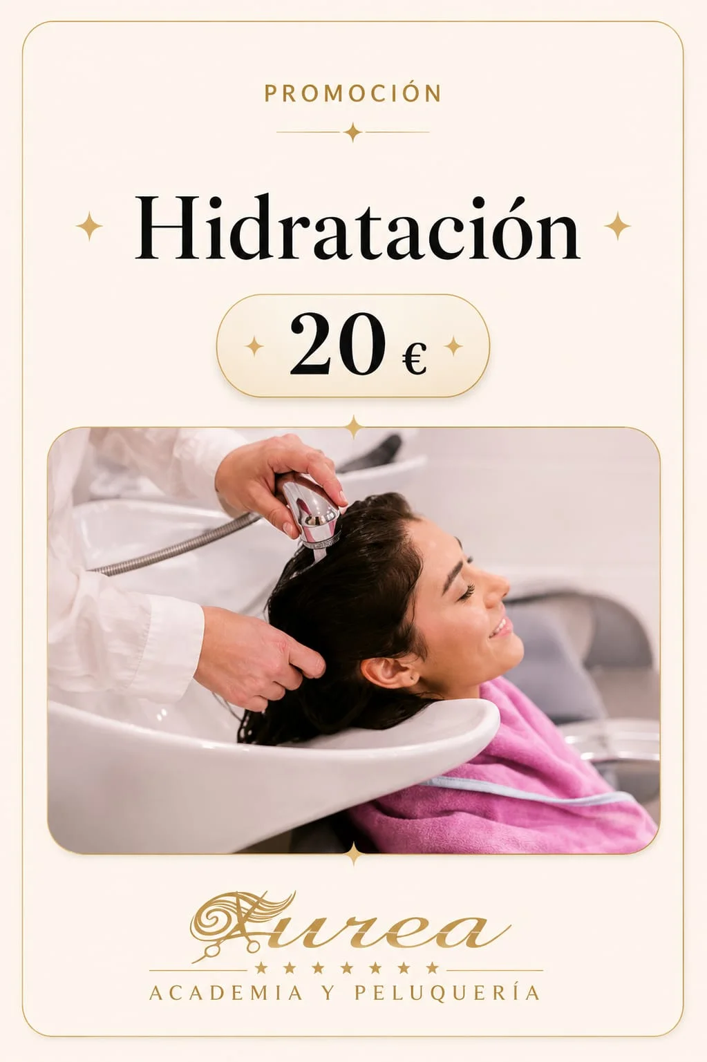 Promoción de Hidratación + cepillado o plancha por 20 € en Áurea